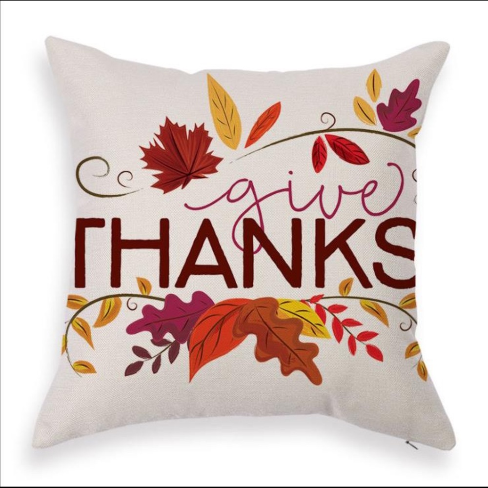 THANKSGIVING PILLOW CASES 18x18